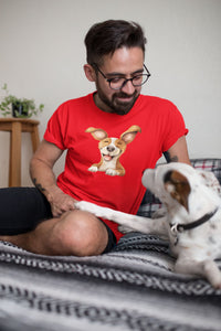Round Neck T-Shirt (Men) - Happy Vibes (12 Colours)