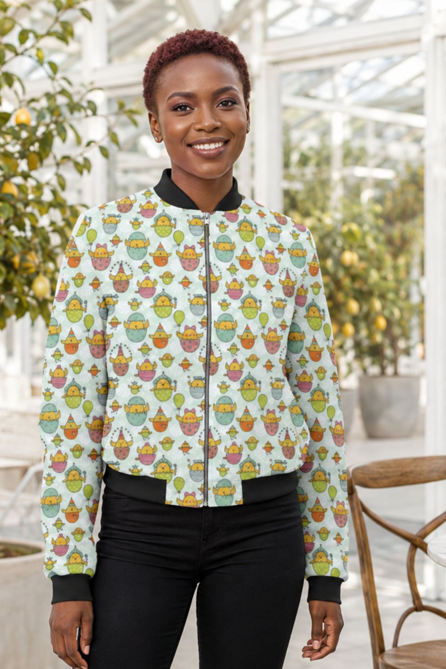 Bomber Jacket (Women) - Egg-Citing Party