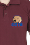 Polo Neck T-Shirt (Men) - Labra-dorable (10 Colours)