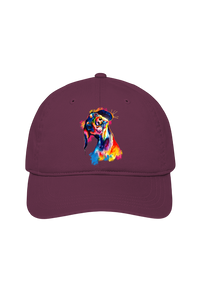 Tilted Head Rainbow Dog Cap (7 Colours)