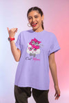 Round Neck T-Shirt (Women) - Meow-gnificent Cat Mom (8 colours)