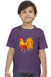 Round Neck T-Shirt (Boys) - Cock-a-Doodle-Doo (10 Colours)