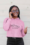 Crop Hoodie (Women) - Belly Rub A Dub (3 Colours)
