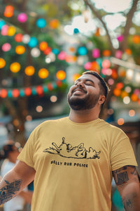 Round Neck T-Shirt (Men) - Belly Rub A Dub (11 Colours)