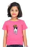 Round Neck T-Shirt (Girls) - Fun Loving Beagle (7 Colours)