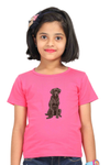 Round Neck T-Shirt (Girls) - Chocolate Charm (5 Colours)