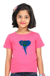 Round Neck T-Shirt (Girls) - Elephantastic (4 Colours)