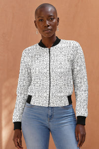 Bomber Jacket (Women) - Whisker Doodles