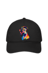 Tilted Head Rainbow Dog Cap (7 Colours)