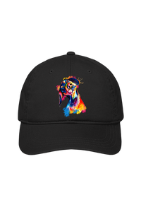 Tilted Head Rainbow Dog Cap (7 Colours)