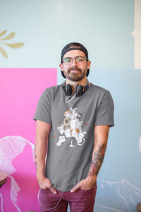 Round Neck T-Shirt (Men) - Cuddle Crew (12 Colours)