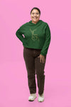 Crop Hoodie (Women) - Stardust Stag (3 Colours)