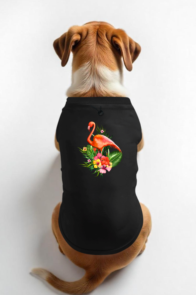dog pajamas flamingo dog clothes