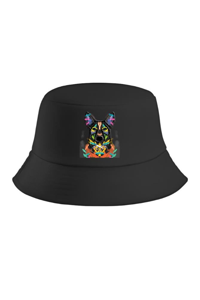 Happy Corgi Bucket Hat (3 Colours)