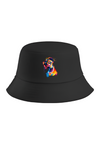 Tilted Head Rainbow Dog Bucket Hat (3 Colours)