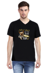 V Neck T-Shirt (Men) - Busy Yorkie (3 Colours)
