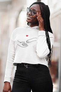 Crop Hoodie (Women) - Paw-fect Bond (3 Colours)