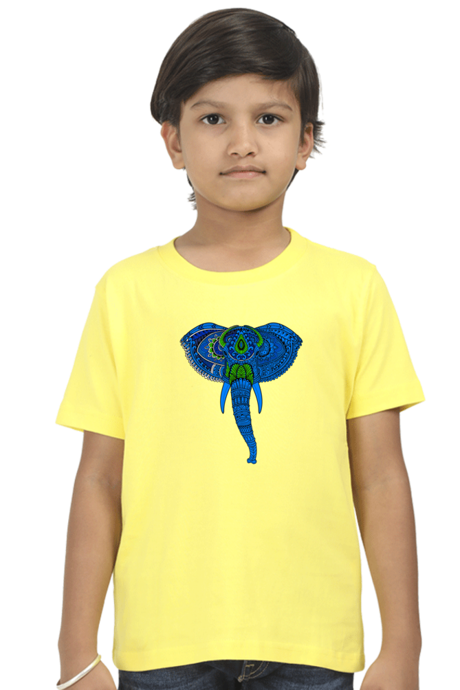 Round Neck T-Shirt (Boys) - Elephantastic (10 Colours)