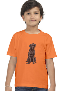 Round Neck T-Shirt (Boys) - Chocolate Charm (10 Colours)