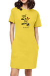 T-shirt Dress With Pockets - Bee The Greatest (3 Colours)