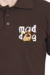 Polo Neck T-Shirt (Men) - Pizza Pug (8 Colours)