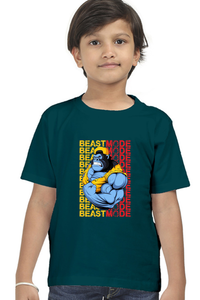 Round Neck T-Shirt (Boys) - Beast Mode (10 Colours)