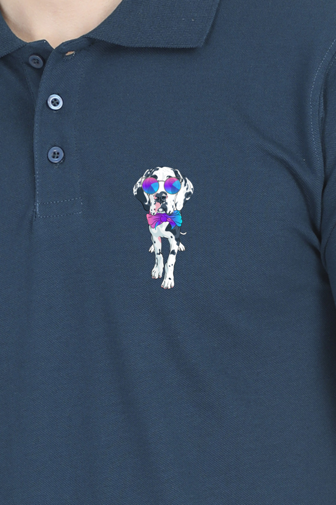 Polo Neck T-Shirt (Men) - Spot-tacular Treasure (11 Colours)