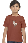 Round Neck T-Shirt (Boys) - Chatty Chihuahua (10 Colours)