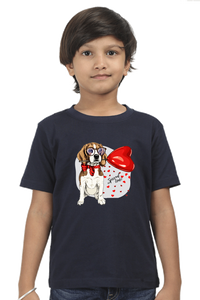 Round Neck T-Shirt (Boys) - Beagle Furever Love (9 Colours)