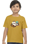 Round Neck T-Shirt (Boys) - Clawful Nap (10 Colours)