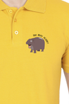 Polo Neck T-Shirt (Men) - Moo Nday Vibes (4 Colours)