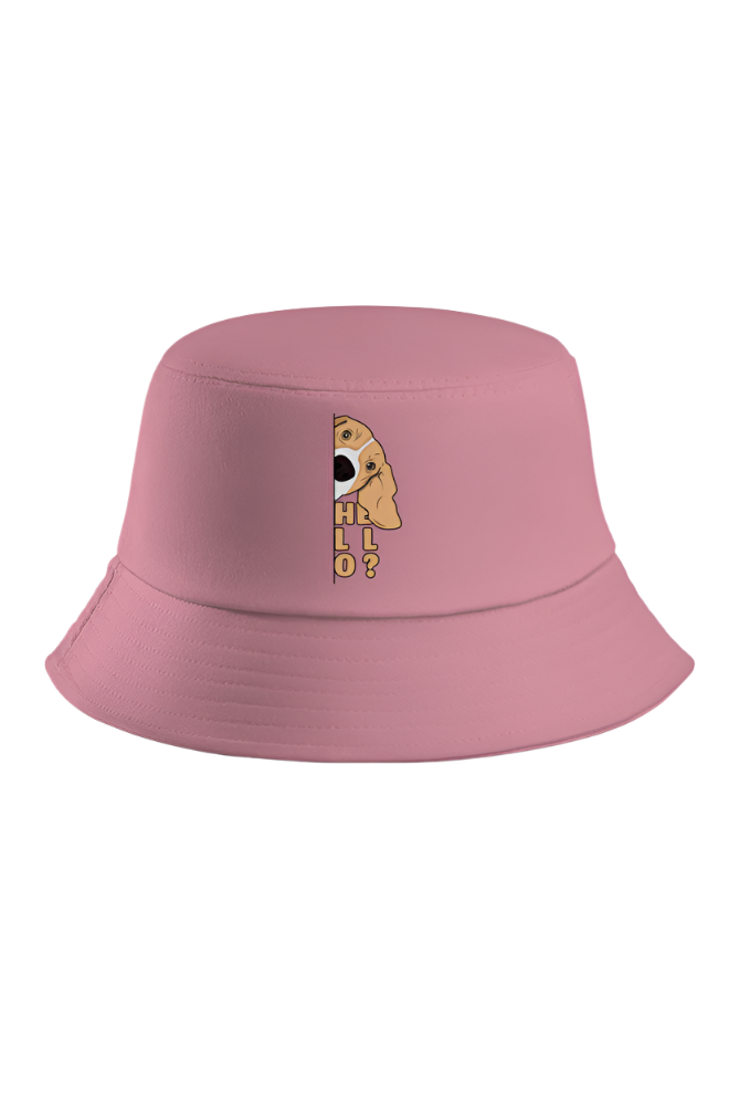 Basset Hound Hello Bucket Hat (3 Colours)