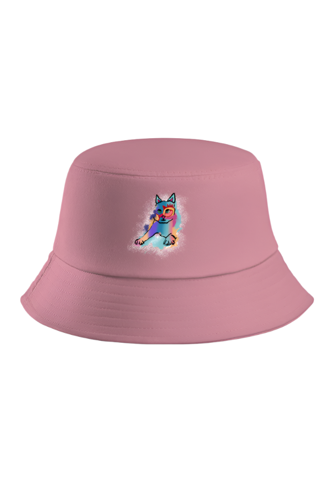 Russian Blue Sparkle Cat Bucket Hat (3 Colours)