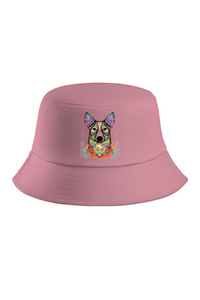 Happy Corgi Bucket Hat (3 Colours)