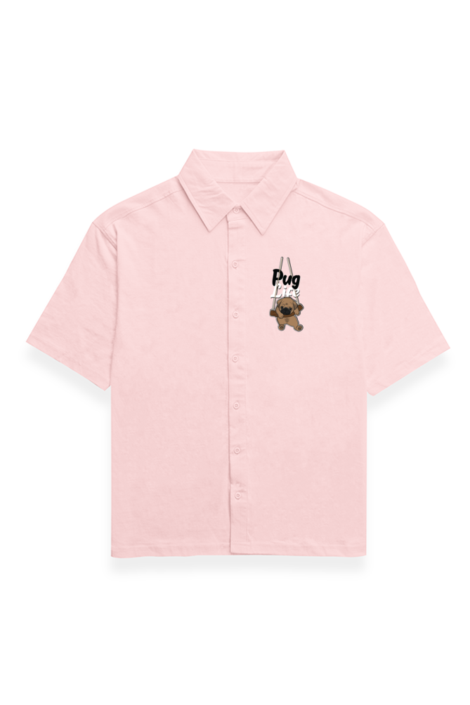 Pug Life Relaxed Fit Half-Sleeves T-Shirt (3 Colours)