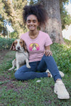 Round Neck T-Shirt (Women) - Lil Miss Beagle (11 colours)