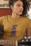 Round Neck T-Shirt (Women) - Chocolate Charm (11 colours)