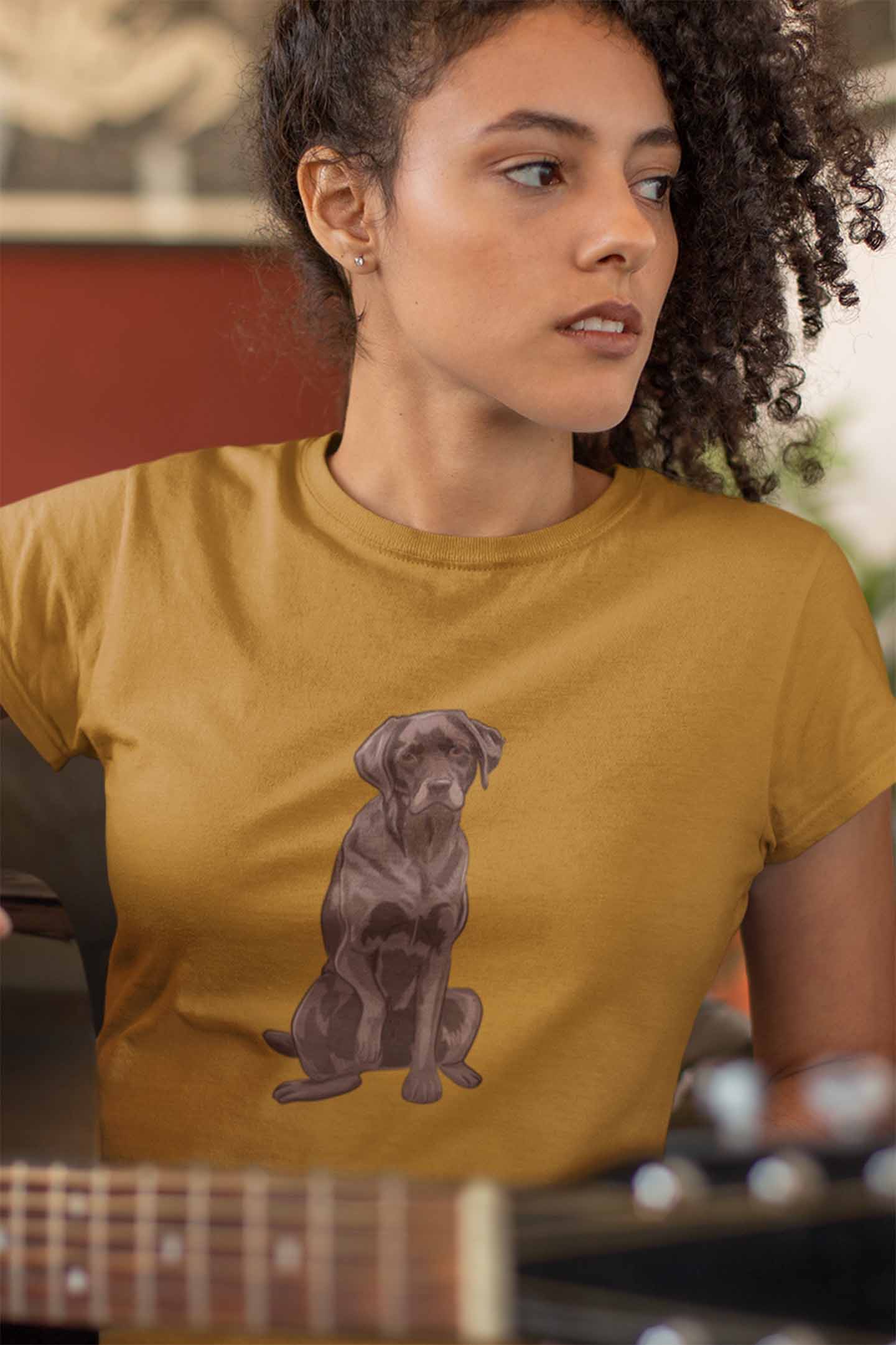 Round Neck T-Shirt (Women) - Chocolate Charm (11 colours)