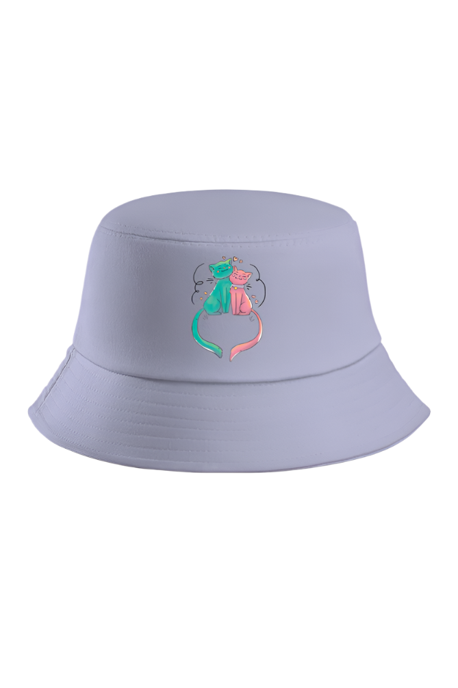 Cats In Love Bucket Hat (2 Colours)