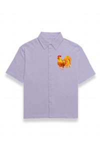 Cock-a-Doodle-Doo Relaxed Fit Half-Sleeves T-Shirt (7 Colours)