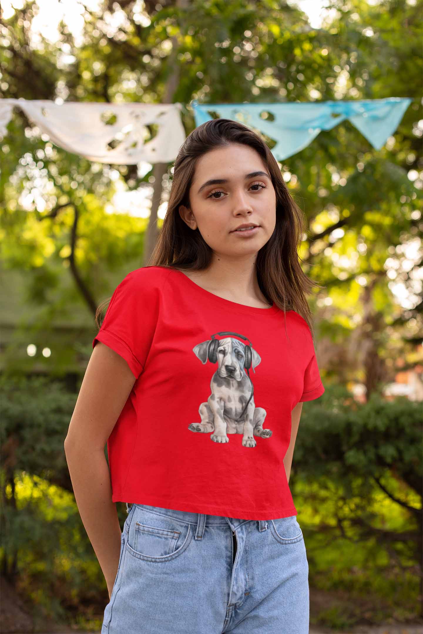Crop Top (Women) - DJ Doggo (12 Colours)