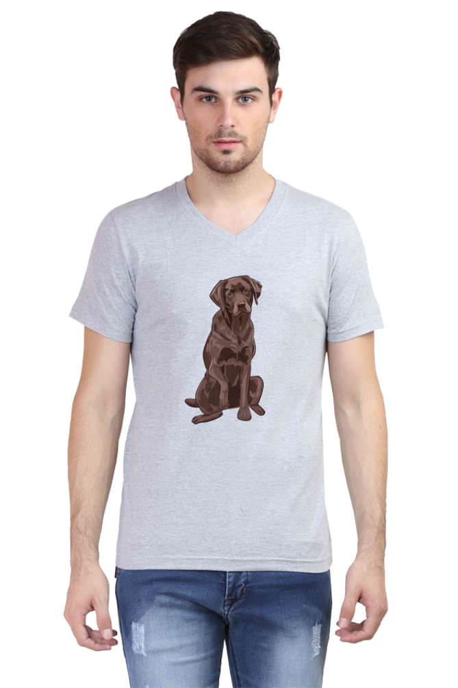 V Neck T-Shirt (Men) - Chocolate Charm (3 Colours)