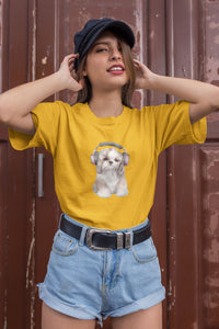 Round Neck T-Shirt (Women) - DJ Doggy Bass (11 Colours)