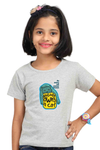 Round Neck T-Shirt (Girls) - Cat-titude (3 Colours)