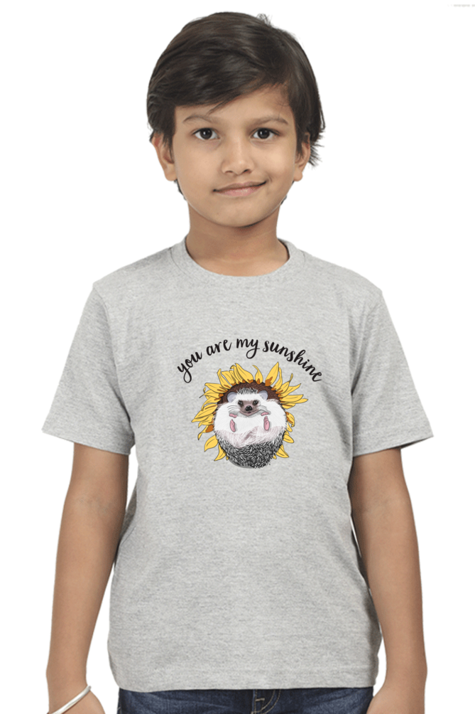 Round Neck T-Shirt (Boys) - Sunny Side Up (10 Colours)