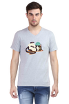 V Neck T-Shirt (Men) - Clawful Nap (4 Colours)