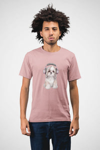 Round Neck T-Shirt (Men) - DJ Doggy Bass (11 Colours)