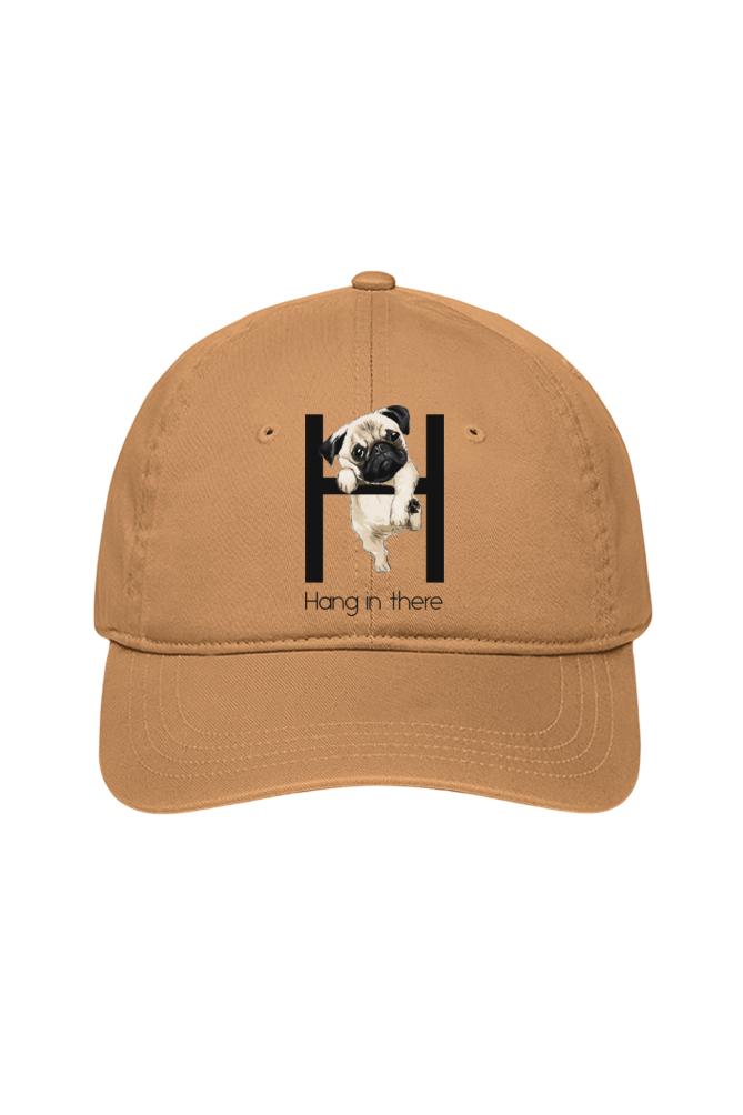 Hang In There Pug Cap (2 Colours)