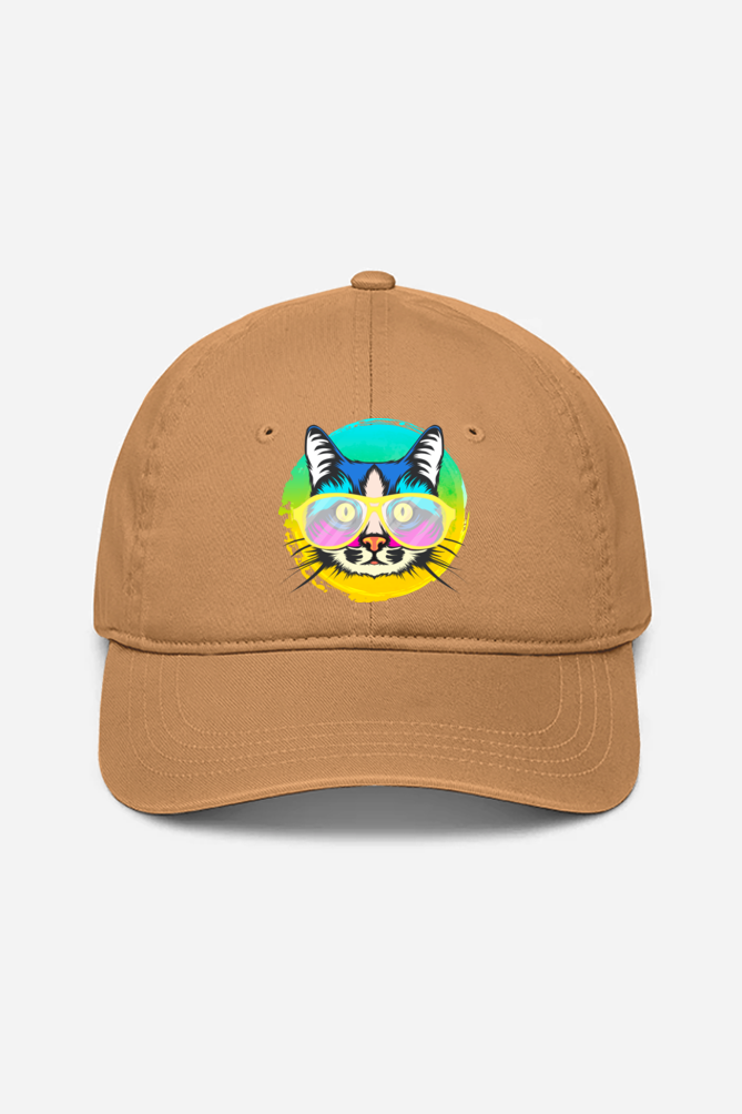Cat With Glasses Cap (7 Colours)
