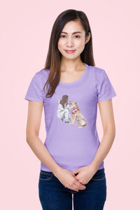 Round Neck T-Shirt (Women) - Quiet Joys (11 Colours)